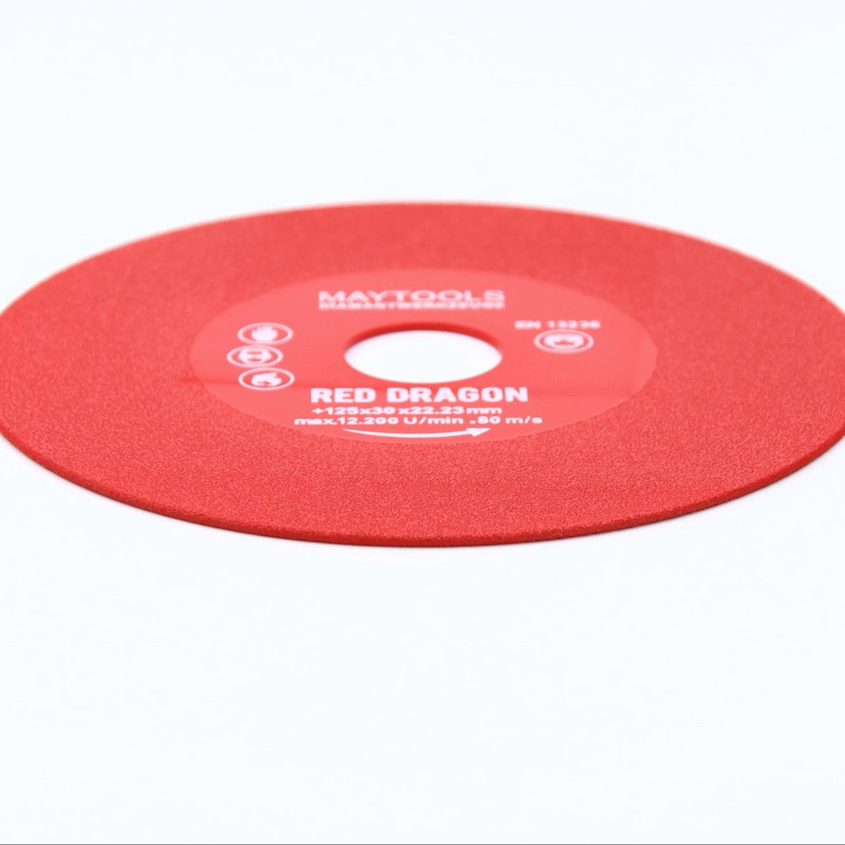 Diamanttrennscheibe Red Dragon 125 mm – Die Power-Kombischeibe für saubere Schnitte