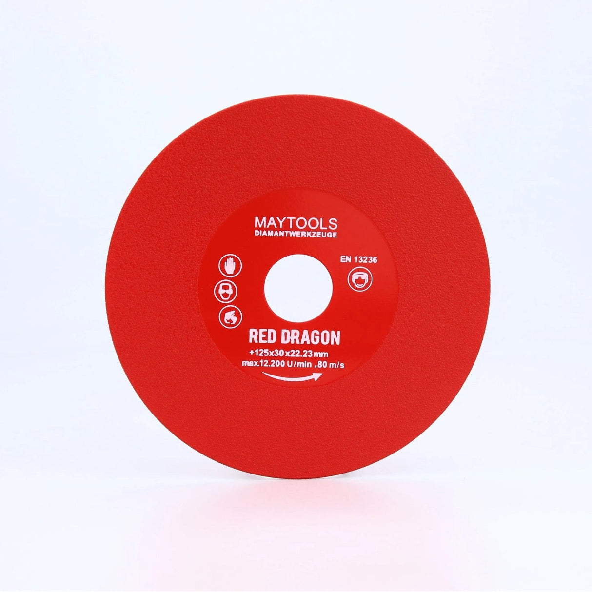 Diamanttrennscheibe Red Dragon 125 mm – Die Power-Kombischeibe für saubere Schnitte