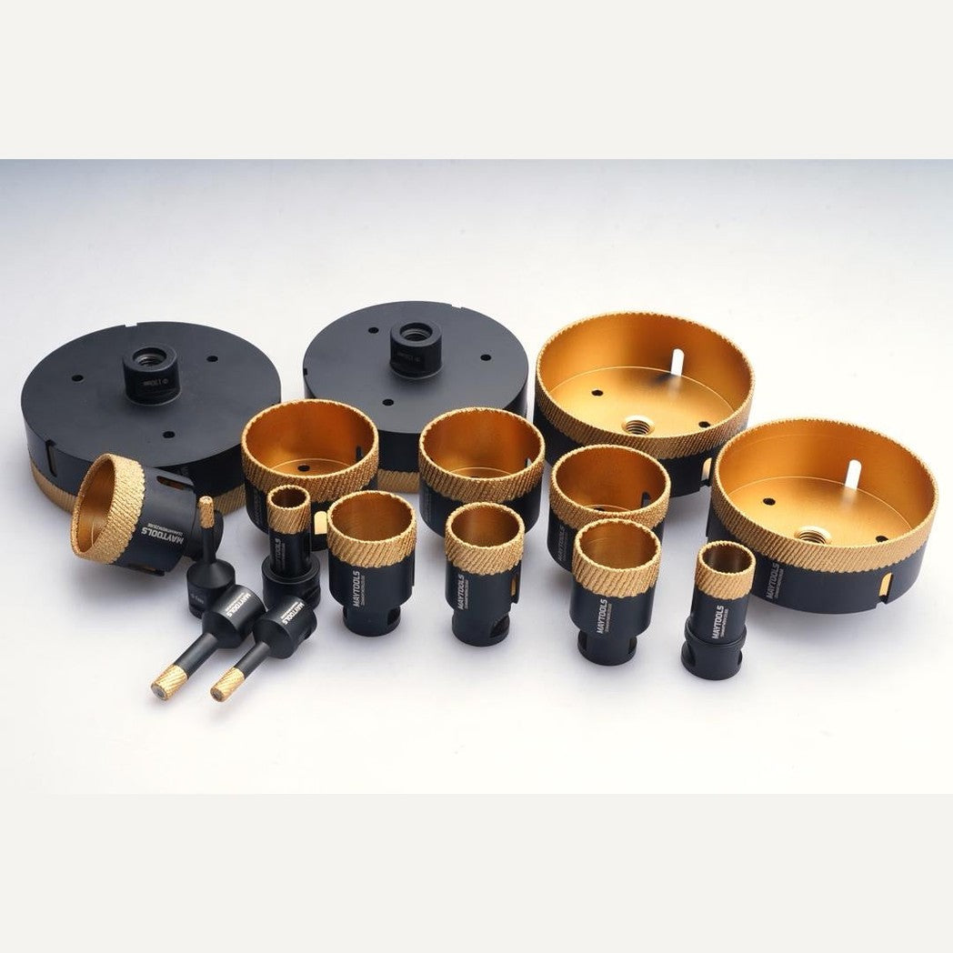 MAYTOOLS Matrix Diamant-Bohrkrone – Gold Black Edition | Profi Qualität