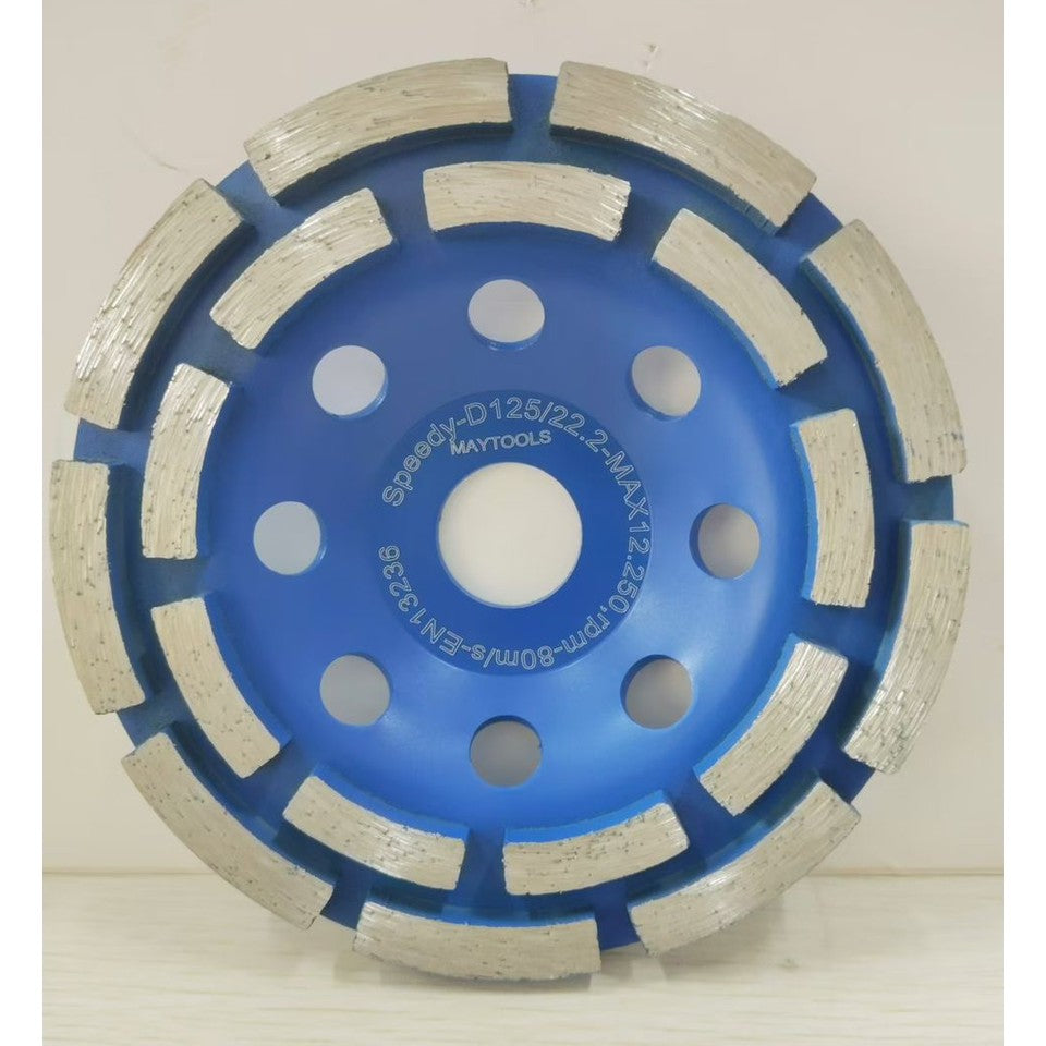 Diamant-Schleiftopf Doppelreihe 125 mm
