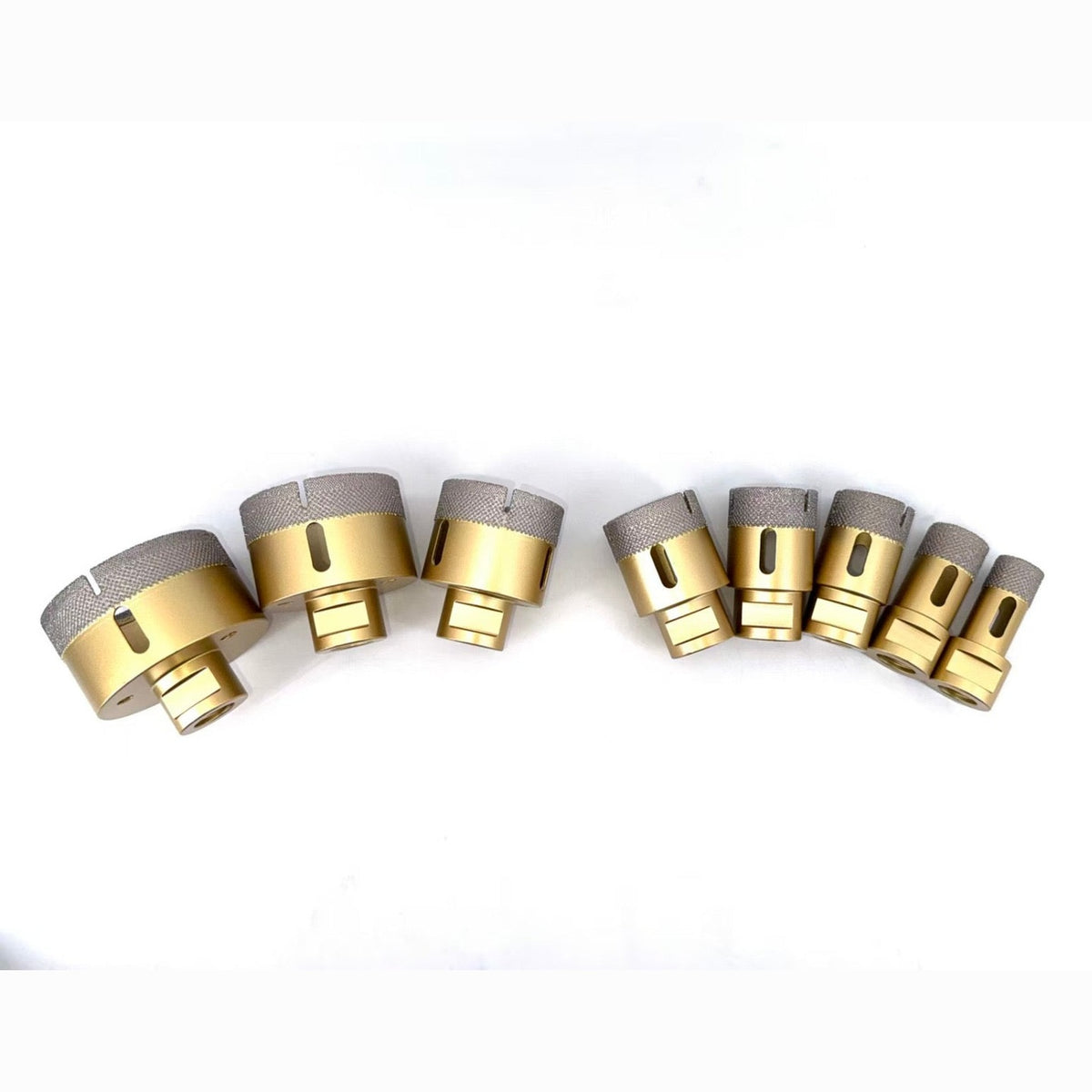 Diamant-Matrix-Bohrkronen-Set – 8-teilig (20 / 25 / 32 / 35 / 40 / 50 / 60 / 68 MM)