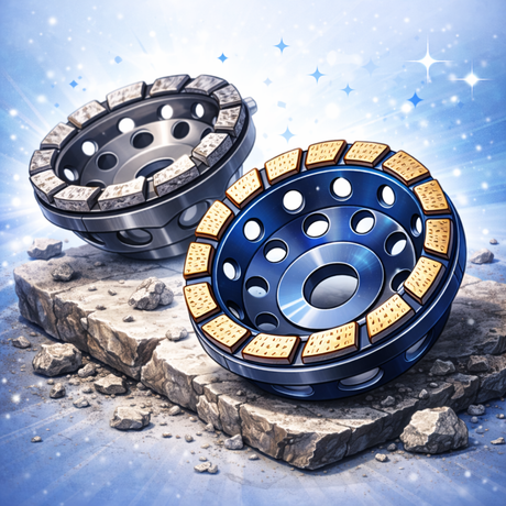 Diamant-Schleiftöpfe