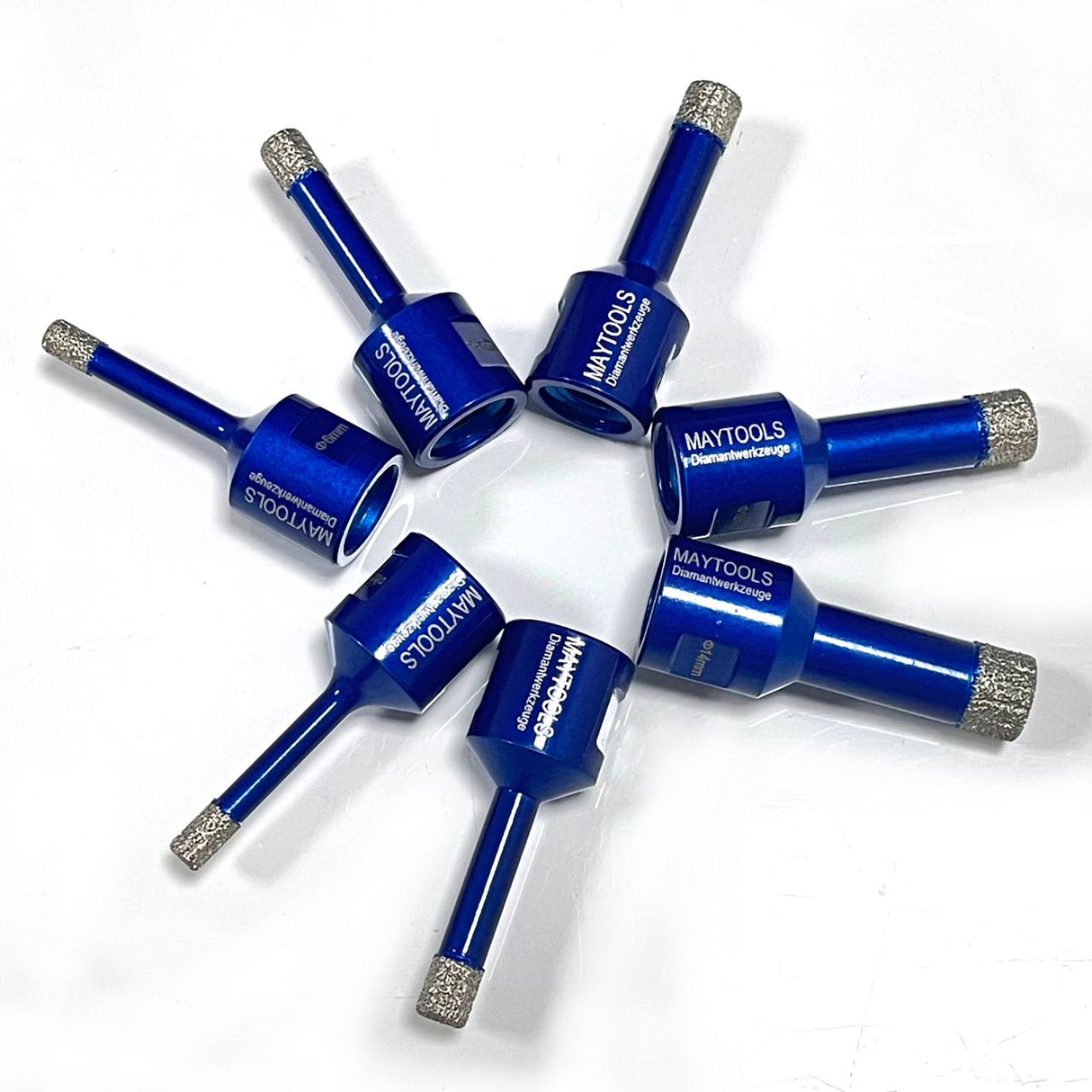 Diamantbohrkronen-Set – 7-teilig | Profi-Qualität mit Kühlwachs