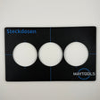 Schablone Steckdosen 3er