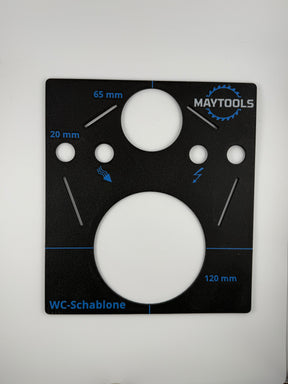 Schablone WC Geberit 