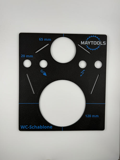 Schablone WC Geberit 