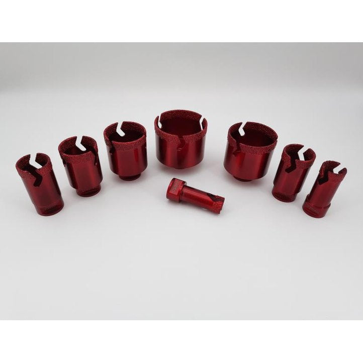 Diamant-Bohrkronen-Set – 8-teilig | Profi-Qualität