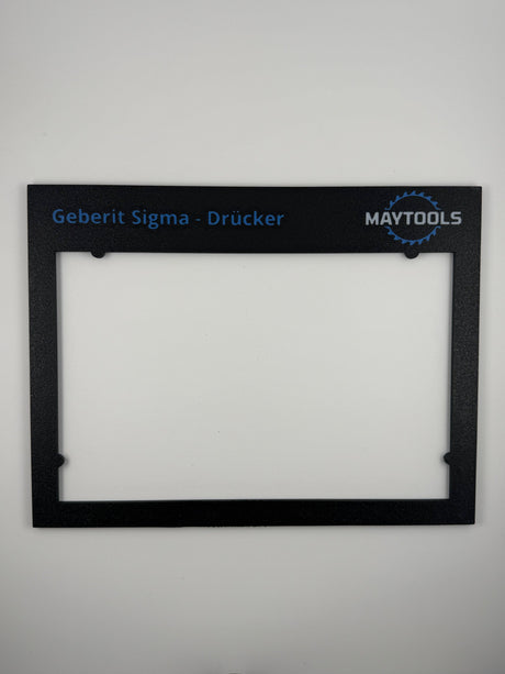 Schablone Geberit Sigma Drückerplatte