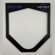 Schablone TECE WC