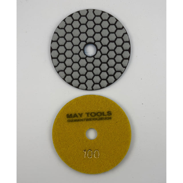 MAYTOOLS Diamant-Polierpad – Körnung 100