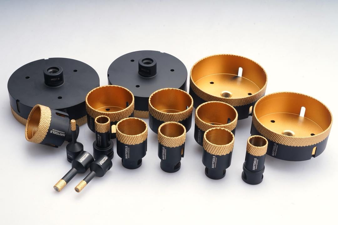 MAYTOOLS Matrix Diamant-Bohrkrone – Gold Black Edition | Profi Qualität
