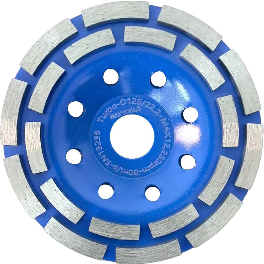 Diamant-Schleiftopf Doppelreihe 125 mm