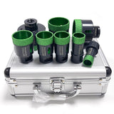 Diamant-Matrix-Bohrkronen-Set 8-teilig (20 / 25 / 32 / 35 / 40 / 50 / 60 / 68 mm)